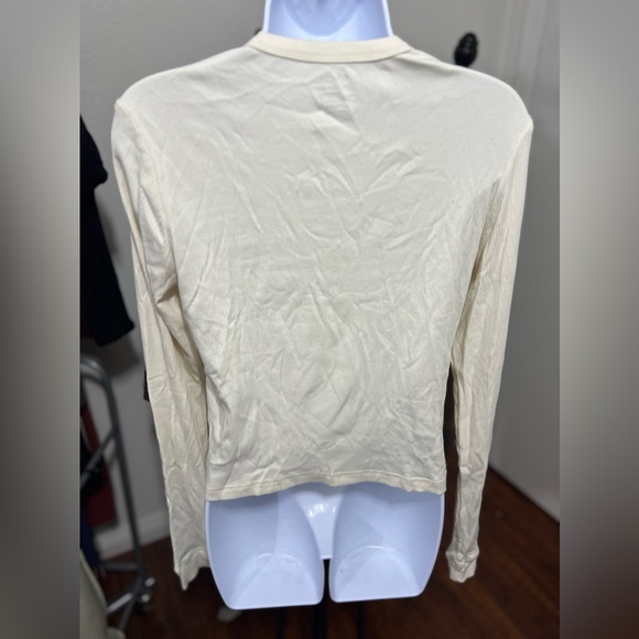 OGL Plantive™ Button-Down Cardigan - Gardenia - Picture 4 of 6